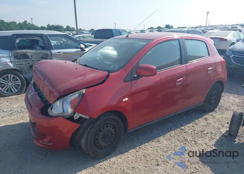 2014 Mitsubishi Mirage De from USA, damaged, VIN ML32A3HJ9EH013670